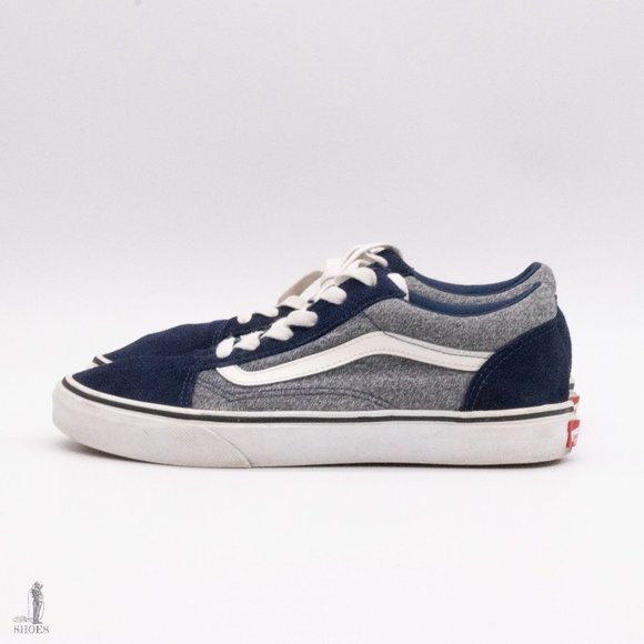 Vans Old Skool Blue and Grey  Youth Size 7 - Picture 3 of 10